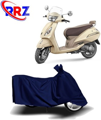 RRZ Two Wheeler Cover for TVS(Jupiter classic, Blue)