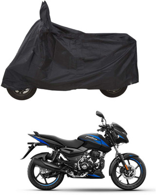 CODOKI Waterproof Two Wheeler Cover for Bajaj(Pulsar 125, Black)