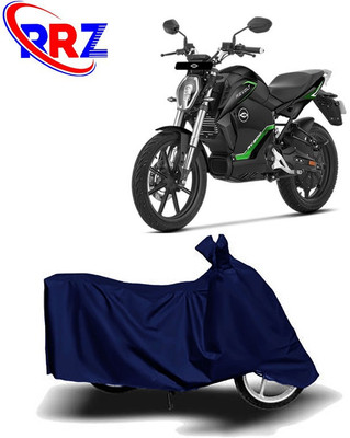 RRZ Two Wheeler Cover for Revolt(RV 300, Blue)