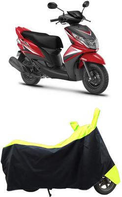 Coxtor Waterproof Two Wheeler Cover for Yamaha(Ray Z, Yellow)