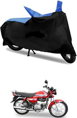 MMSSTAR Waterproof Two Wheeler Cover for Hero(CD Dawn, Blue, Black)