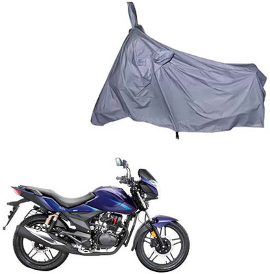 FKOK Waterproof Two Wheeler Cover for Hero(CBZ Extreme, Silver)