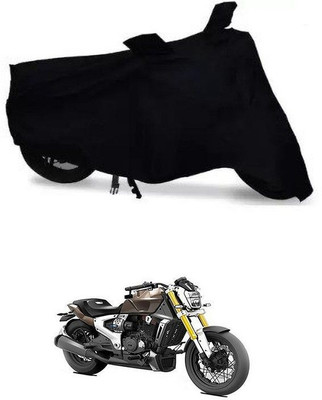 DeepShakshi AUTOMOTIVE Waterproof Two Wheeler Cover for TVS(Zeppelin BS6, Black)