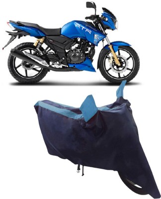 EXOME Two Wheeler Cover for TVS(Apache RTR 180, Blue)