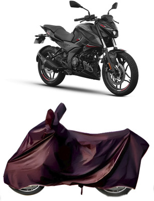 BbcMart Waterproof Two Wheeler Cover for Bajaj(Pulsar 250 BS6, Maroon)