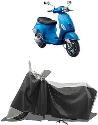 GROFATIK Two Wheeler Cover for Vespa(SXL 125 BS6, Grey)