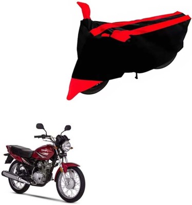 DeepShakshi AUTOMOTIVE Two Wheeler Cover for Honda(CD Dawn, Black, Red)