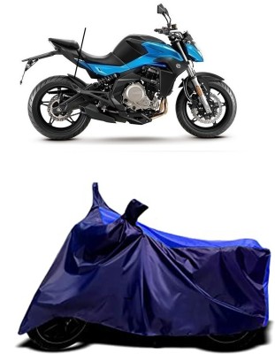 VESMEI Two Wheeler Cover for CFMoto(650 NK, Blue)