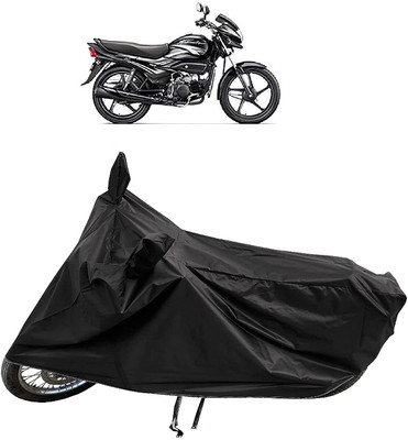 KEDIT Two Wheeler Cover for Hero(MotoCorp Super Splendor, Black)