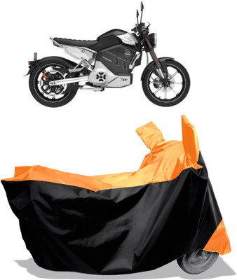 Amexride Two Wheeler Cover for Revolt(RV Cafe Racer BS6, Multicolor)