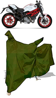 Amexride Two Wheeler Cover for Ducati(Monster 796 S2R, Maroon)
