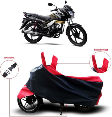 ANTHUB Waterproof Two Wheeler Cover for Mahindra(Centuro, Black)