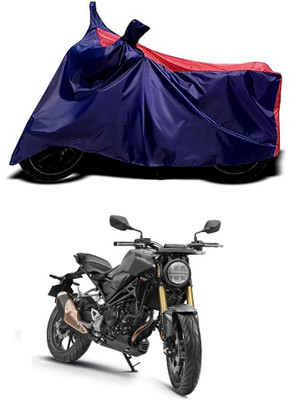 VESMEI Two Wheeler Cover for Hero(Electric Dash BS6, Red)