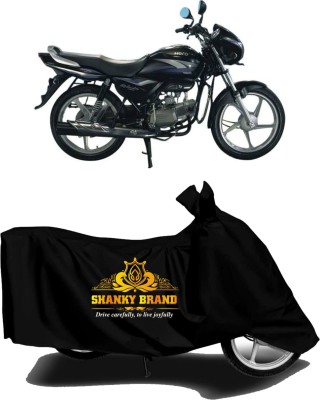 ShankyBrand Two Wheeler Cover for Hero, Universal For Bike(Splendor Pro, Black)