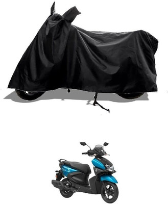 AASHTIK MART Two Wheeler Cover for Yamaha(Ray-ZR 125FI, Black)