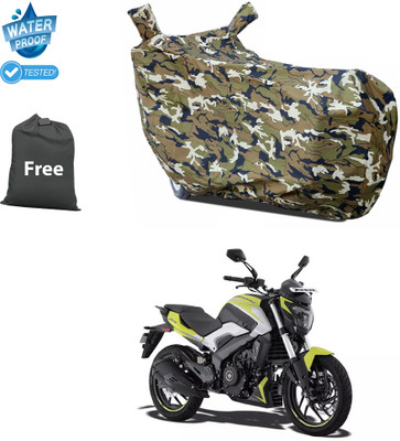 CODOKI Waterproof Two Wheeler Cover for Bajaj(Dominar, Yellow)
