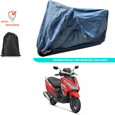 PAGORA Waterproof Two Wheeler Cover for Honda(Grazia, Blue)