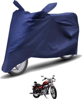 Caronix Waterproof Two Wheeler Cover for Royal Enfield(Thunderbird 500, Blue)