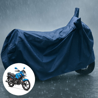 CODOKI Waterproof Two Wheeler Cover for Hero(Glamour FI, Blue, Blue)