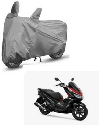 Tritika Waterproof Two Wheeler Cover for Honda(PCX 125, Grey)