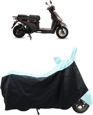 Coxtor Waterproof Two Wheeler Cover for Hero(Electric NYX HX, White)