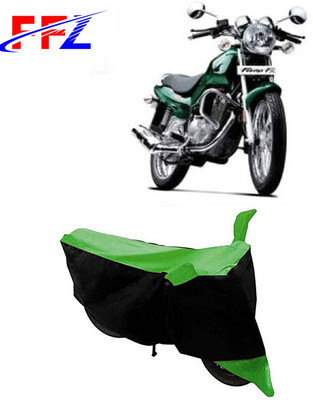 FFZ Two Wheeler Cover for TVS(Fiero FX, Black, Green)
