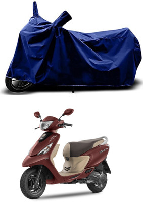 VESMEI Two Wheeler Cover for TVS(Zest 110, Blue)