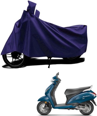 KEDIT Two Wheeler Cover for Universal For Bike(Activa 4G, Blue)