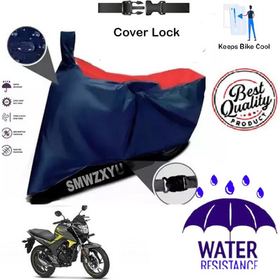 smwzxyu Waterproof Two Wheeler Cover for Bajaj(Pulsar NS 160, Red, Blue)