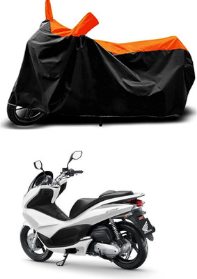 VESMEI Two Wheeler Cover for Honda(PCX 125, Orange)