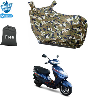 PAGORA Waterproof Two Wheeler Cover for Okinawa(Ridge, Yellow)