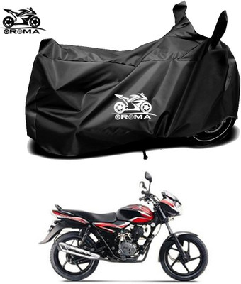 Oroma Waterproof Two Wheeler Cover for Bajaj(Discover, Black)