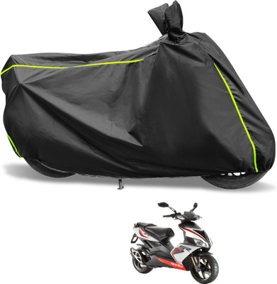 Euro Care Waterproof Two Wheeler Cover for Aprilia(SR 150, Black)