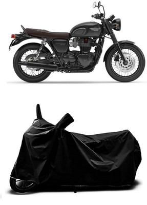 MMSSTAR Waterproof Two Wheeler Cover for Triumph(Bonneville T120 Black, Black)