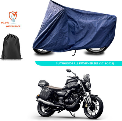 GOSHIV-car and bike accessories Two Wheeler Cover for TVS(Blue)
