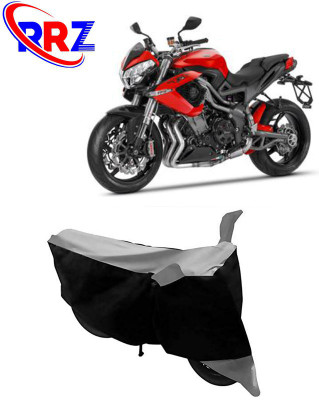 RRZ Waterproof Two Wheeler Cover for Benelli(TNT R, Black, Grey)