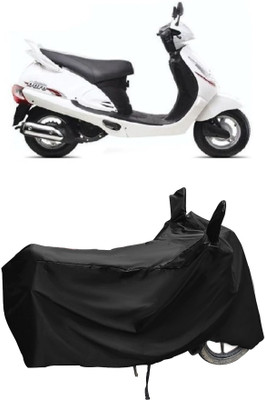 Autoprime Two Wheeler Cover for Mahindra(Duro, Black)
