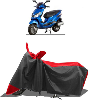 APNEK Waterproof Two Wheeler Cover for Bajaj(Sunny, Red, Black)