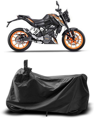KEDIT Two Wheeler Cover for KTM(125 Duke, Black)