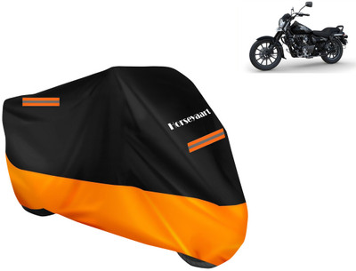Horseyaart Waterproof Two Wheeler Cover for Bajaj(Avenger Street 160, Orange)