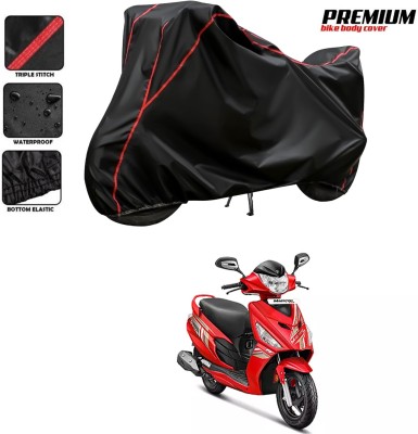 GOSHIV-car and bike accessories Waterproof Two Wheeler Cover for Hero(Maestro Edge 110 BS6, Black, Red)