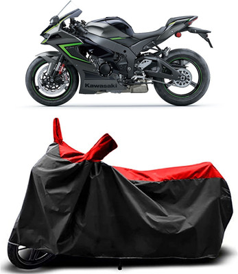 MMSSTAR Waterproof Two Wheeler Cover for Kawasaki(Ninja ZX 10R BS6, Red)