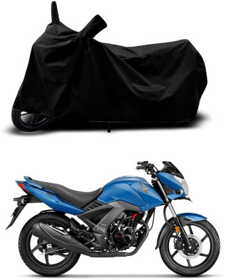 KEDIT Two Wheeler Cover for Honda(CB Unicorn, Black)