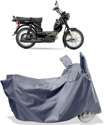 Amexride Two Wheeler Cover for TVS(XL 100 Heavy Duty, Grey)