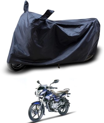 KEDIT Two Wheeler Cover for Bajaj(Pulsar 135 LS DTS-i, Black)