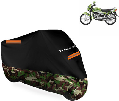 Horseyaart Waterproof Two Wheeler Cover for Hero(HF Deluxe Eco, Multicolor)