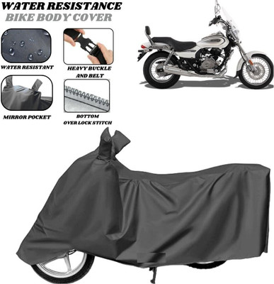 SRP PRODUCT Waterproof Two Wheeler Cover for Bajaj(Avenger 220 Cruise, Grey)