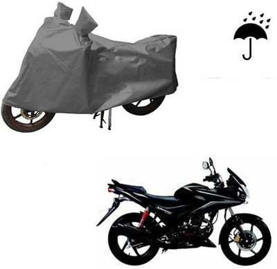 DeepShakshi AUTOMOTIVE Waterproof Two Wheeler Cover for Honda(CBF Stunner, Grey)
