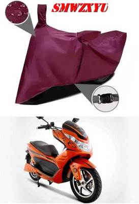 smwzxyu Waterproof Two Wheeler Cover for Okinawa(Cruiser, Maroon)