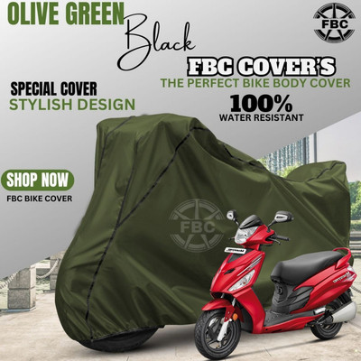 AUTOCAD Waterproof Two Wheeler Cover for Hero(Maestro Edge 110 BS6, Green)